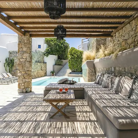 فيلة Unique Cycladic With Pool بسارو